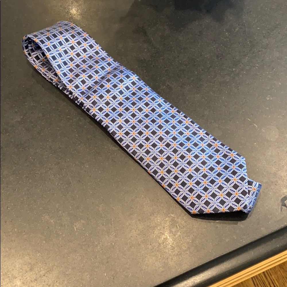 Hugo Boss geometric tie